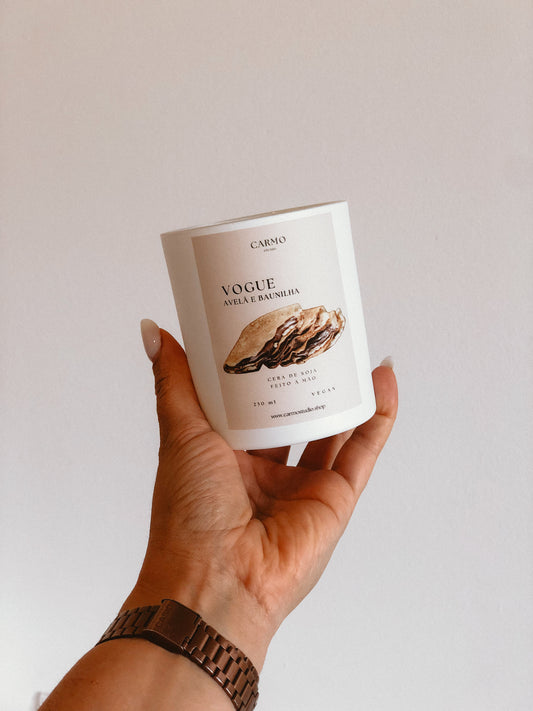 Vela de frasco VOGUE